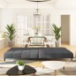 vidaXL Sofá cama de 2 plazas terciopelo gris oscuro vidaXL Sofá cama de 2 plazas terciopelo gris oscuro