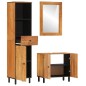 vidaXL Conjunto de armarios de baño 3 piezas madera maciza de acacia vidaXL Conjunto de armarios de baño 3 piezas madera maciza de acacia
