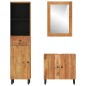 vidaXL Conjunto de armarios de baño 3 piezas madera maciza de acacia vidaXL Conjunto de armarios de baño 3 piezas madera maciza de acacia
