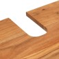 vidaXL Conjunto de armarios de baño 3 piezas madera maciza de acacia vidaXL Conjunto de armarios de baño 3 piezas madera maciza de acacia