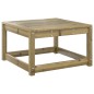 vidaXL Juego de sofás de jardín 5 piezas madera de pino impregnada vidaXL Juego de sofás de jardín 5 piezas madera de pino impregnada