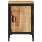 vidaXL Mueble de baño madera maciza de mango y hierro 40x30x60 cm vidaXL Mueble de baño madera maciza de mango y hierro 40x30x60 cm