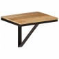 vidaXL Estante de pared madera maciza de mango y hierro 40x30x32 cm vidaXL Estante de pared madera maciza de mango y hierro 40x30x32 cm