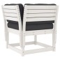 vidaXL Set sofás jardín 5 pzas con cojines madera maciza pino blanco vidaXL Set sofás jardín 5 pzas con cojines madera maciza pino blanco