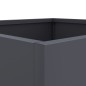 vidaXL Jardineras 2 uds acero laminado en frío antracita 49x47x46 cm vidaXL Jardineras 2 uds acero laminado en frío antracita 49x47x46 cm