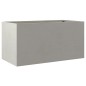 vidaXL Jardinera de acero inoxidable plateado 62x30x29 cm vidaXL Jardinera de acero inoxidable plateado 62x30x29 cm