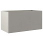 vidaXL Jardinera de acero inoxidable plateado 62x30x29 cm vidaXL Jardinera de acero inoxidable plateado 62x30x29 cm