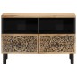 vidaXL Mueble de TV madera maciza de mango 70x33x46 cm