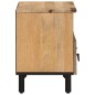 vidaXL Mueble de TV madera maciza de mango 70x33x46 cm