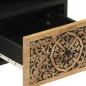 vidaXL Mueble de TV madera maciza de mango 70x33x46 cm