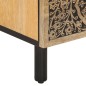 vidaXL Mueble de TV madera maciza de mango 70x33x46 cm
