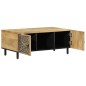 vidaXL Mesa de centro de madera maciza mango 100x54x40 cm vidaXL Mesa de centro de madera maciza mango 100x54x40 cm