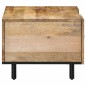vidaXL Mesa de centro de madera maciza mango 100x54x40 cm vidaXL Mesa de centro de madera maciza mango 100x54x40 cm