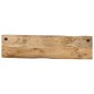 vidaXL Perchero de pared con 4 ganchos madera maciza de mango vidaXL Perchero de pared con 4 ganchos madera maciza de mango