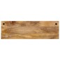 vidaXL Perchero de pared con 5 ganchos madera maciza de mango vidaXL Perchero de pared con 5 ganchos madera maciza de mango