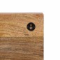 vidaXL Perchero de pared con 5 ganchos madera maciza de mango vidaXL Perchero de pared con 5 ganchos madera maciza de mango