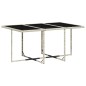 vidaXL Set de comedor de jardín 11 pzas y cojines ratán sintético gris vidaXL Set de comedor de jardín 11 pzas y cojines ratán sintético gris