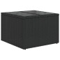 vidaXL Set de sofás de jardín 8 piezas y cojines ratán sintético negro vidaXL Set de sofás de jardín 8 piezas y cojines ratán sintético negro
