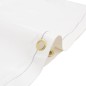 vidaXL Lona blanca 1,5x2 m 600 g/m² vidaXL Lona blanca 1,5x2 m 600 g/m²