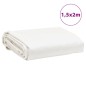 vidaXL Lona blanca 1,5x2 m 600 g/m² vidaXL Lona blanca 1,5x2 m 600 g/m²