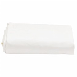 vidaXL Lona blanca 5x8 m 600 g/m²