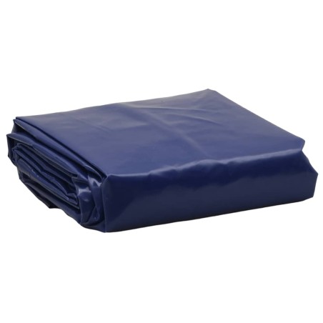 vidaXL Lona azul 5x8 m 600 g/m²