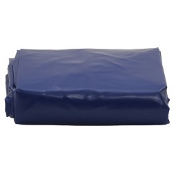 vidaXL Lona azul Ø 5 m 600 /m²