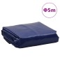 vidaXL Lona azul Ø 5 m 600 /m² vidaXL Lona azul Ø 5 m 600 /m²