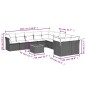 vidaXL Set de sofás de jardín 11pzas con cojines ratán sintético beige vidaXL Set de sofás de jardín 11pzas con cojines ratán sintético beige