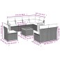vidaXL Set de sofás de jardín 9 pzas con cojines ratán sintético beige vidaXL Set de sofás de jardín 9 pzas con cojines ratán sintético beige