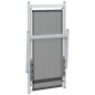 vidaXL Sillas de playa plegables 2 unidades aluminio y textilene gris vidaXL Sillas de playa plegables 2 unidades aluminio y textilene gris