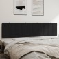 vidaXL Cabecero de cama acolchado terciopelo negro 200 cm vidaXL Cabecero de cama acolchado terciopelo negro 200 cm