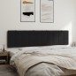 vidaXL Cabecero de cama acolchado terciopelo negro 200 cm vidaXL Cabecero de cama acolchado terciopelo negro 200 cm