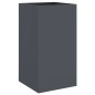 vidaXL Jardinera de acero laminado en frío antracita 42x38x75 cm