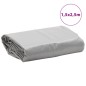 vidaXL Lona gris 1,5x2,5 m 600 g/m² vidaXL Lona gris 1,5x2,5 m 600 g/m²
