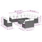 vidaXL Set sofás de jardín con cojines 13 pzas ratán sintético beige vidaXL Set sofás de jardín con cojines 13 pzas ratán sintético beige
