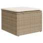 vidaXL Set de sofás de jardín 9 pzas con cojines ratán sintético beige vidaXL Set de sofás de jardín 9 pzas con cojines ratán sintético beige