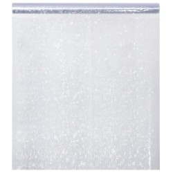 vidaXL Lámina de ventana esmerilada patrón arco iris 3D PVC 90x2000 cm