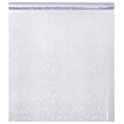 vidaXL Lámina de ventana esmerilada patrón arco iris 3D PVC 60x500 cm