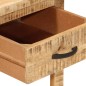 vidaXL Mesita de noche madera maciza de mango 40x40x50 cm vidaXL Mesita de noche madera maciza de mango 40x40x50 cm