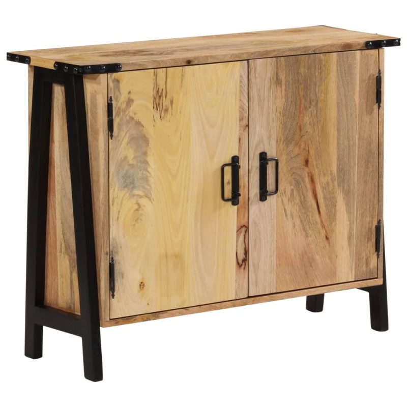 vidaXL Aparador de madera maciza de mango 88x30x69 cm vidaXL Aparador de madera maciza de mango 88x30x69 cm