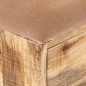 vidaXL Banco zapatero madera maciza de mango 80x30x45 cm vidaXL Banco zapatero madera maciza de mango 80x30x45 cm