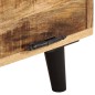 vidaXL Banco zapatero madera maciza de mango 80x30x45 cm vidaXL Banco zapatero madera maciza de mango 80x30x45 cm