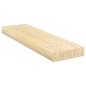 vidaXL Láminas de somier de cama madera maciza de pino 70x200 cm