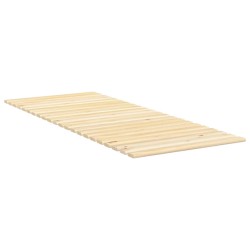 vidaXL Láminas de somier de cama madera maciza de pino 80x200 cm