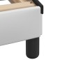 vidaXL Estructura de cama con cabecero cuero sintético blanco y negro vidaXL Estructura de cama con cabecero cuero sintético blanco y negro