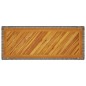 vidaXL Mesa auxiliar jardín tapa madera ratán PE gris 100x40x75 cm vidaXL Mesa auxiliar jardín tapa madera ratán PE gris 100x40x75 cm