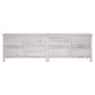 vidaXL Arcón de jardín madera maciza abeto blanco 198,5x50x56,5 cm vidaXL Arcón de jardín madera maciza abeto blanco 198,5x50x56,5 cm