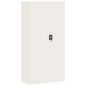 vidaXL Armario archivador de acero blanco 90x40x180 cm