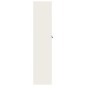 vidaXL Armario archivador de acero blanco 90x40x180 cm